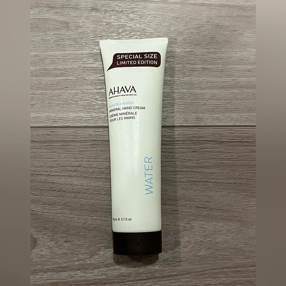 AHAVA Mineral Hand Cream Original Active Deadsea Water - Limited 5.1 Oz Size